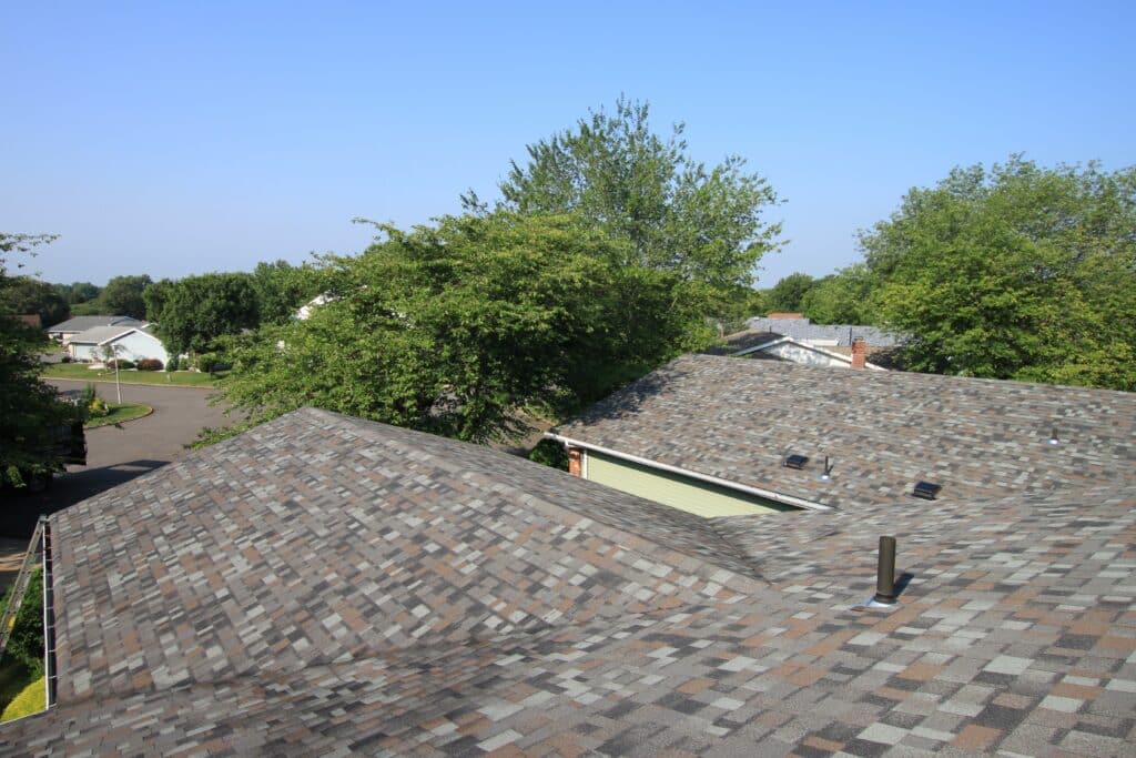 Nj Roofing Installations sure Nail Technology Arial View of Residential New Jersey Roof Installations