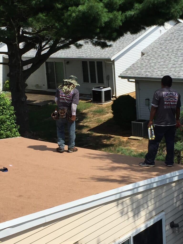 Splendid Residential New Jersey Flat Roofing Installations Procedure Granulated New Jersey Flat Roofing Installations